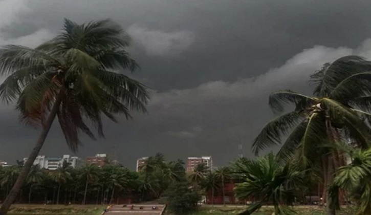 সিলেটসহ রাতেই ঝড় হতে পারে যেসব অঞ্চলে