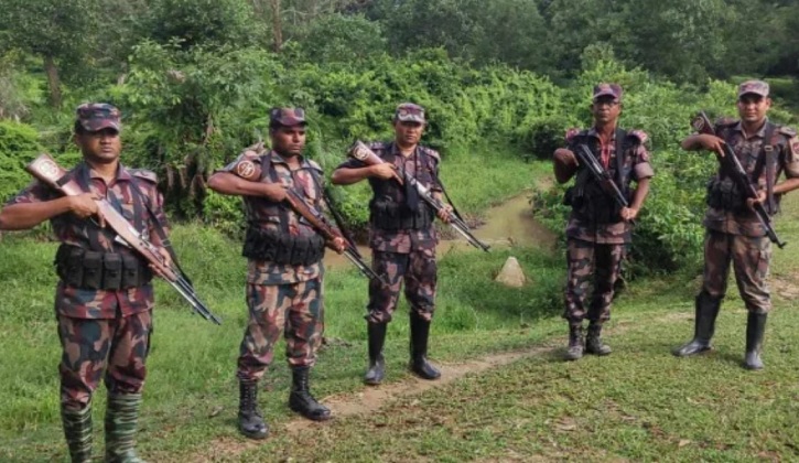 সিলেট সীমান্তে বিজিবি-বিএসএফ গোলাগুলি