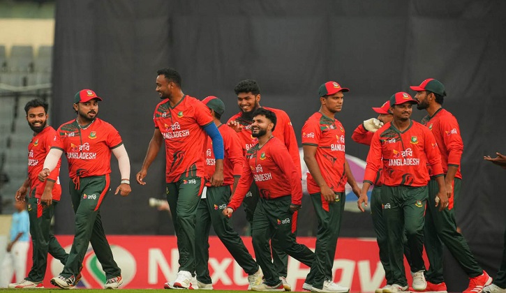 টি-টোয়েন্টি র‍্যাঙ্কিংয়: শ্রীলঙ্কাকে পেছনে ফেলে উন্নতি বাংলাদেশর