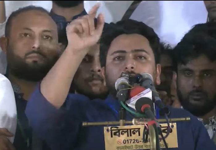 সরকারের সমালোচনা করলেই হামলা, চোখ উপড়ে দেওয়া হচ্ছে: কানাইঘাটে নাহিদ