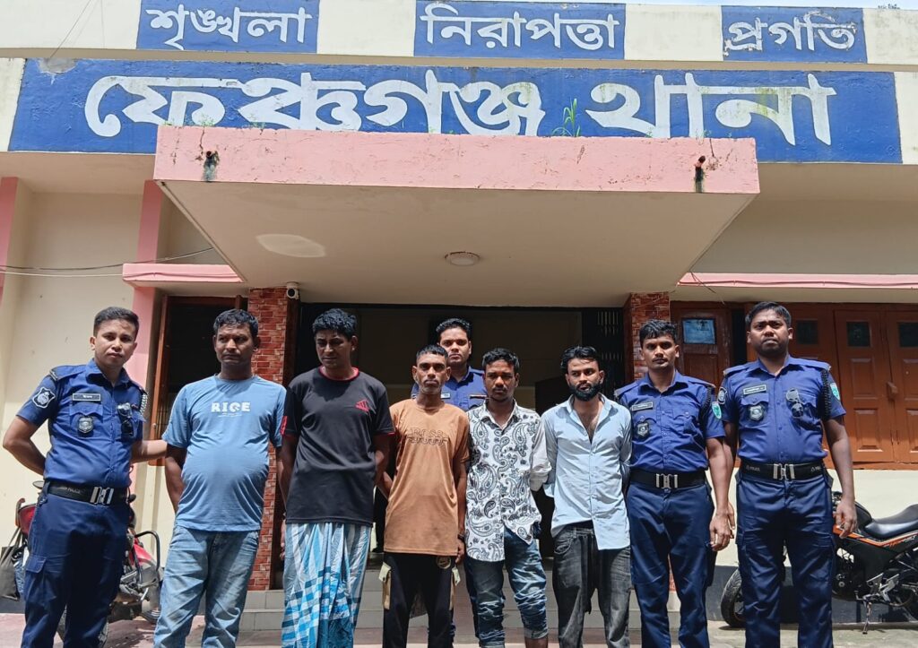 ফেঞ্চুগঞ্জে ইয়াবাসহ তিনজন গ্রেপ্তার, পরোয়ানাভুক্ত আরও দুই আসামি আটক
