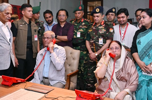 জুলাই জাদুঘর পরিদর্শনে আবেগাপ্লুত রাষ্ট্রপতি