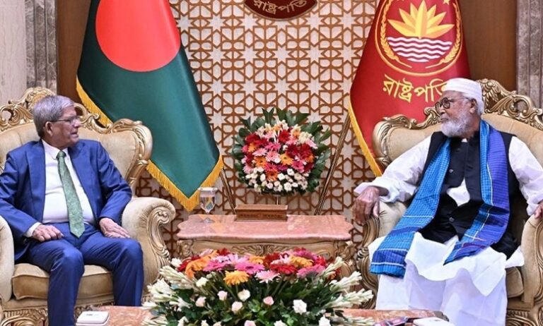 রাষ্ট্রপতির সঙ্গে কাদের সিদ্দিকীর সৌজন্য সাক্ষাৎ