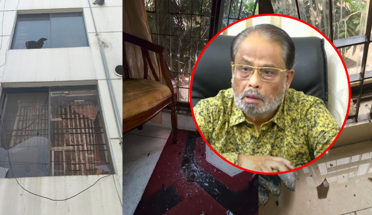 জিএম কাদেরের বাসভবনে হামলা